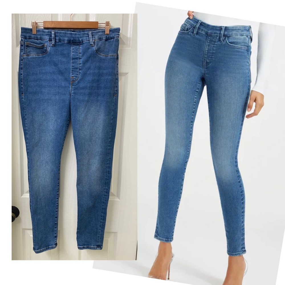 Good American Pull On Jeans Skinny Jeans Size XL